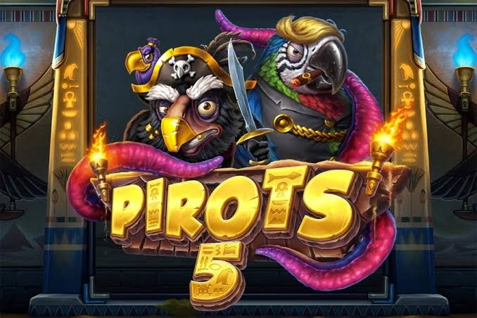 Pirots 5 The Rift of Eternity: uccelli cronali blu e verde attraversano portali temporali sopra una griglia dimensionale in espansione con cristalli luminosi